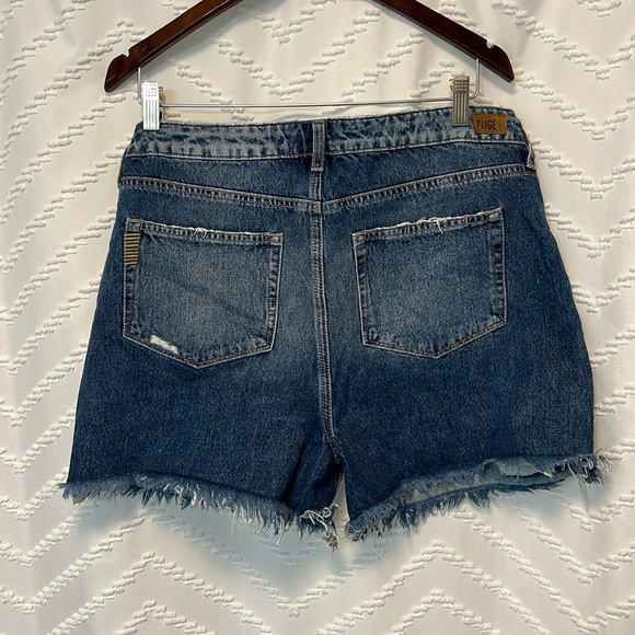 Paige Rosedale Distressed Jean shorts - Picture 2 of 4